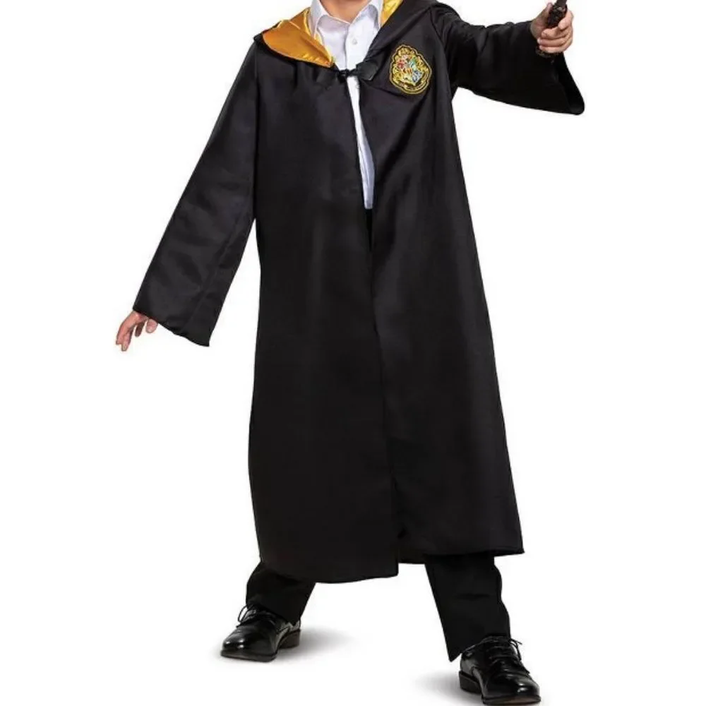 Kids Harry Potter Hogwarts Robe Halloween Costume One Size NEW